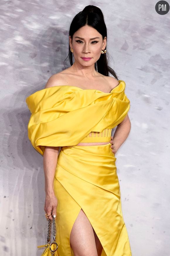 Lucy Liu (ici en mars 2023) est au castin de "Un homme, un vrai" sur Netflix