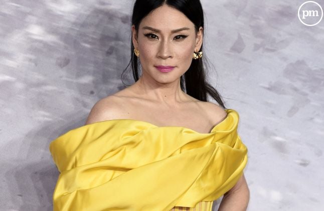 Lucy Liu (ici en mars 2023) est au castin de "Un homme, un vrai" sur Netflix