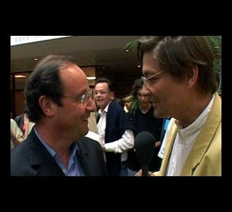 François Hollande et John-Paul Lepers