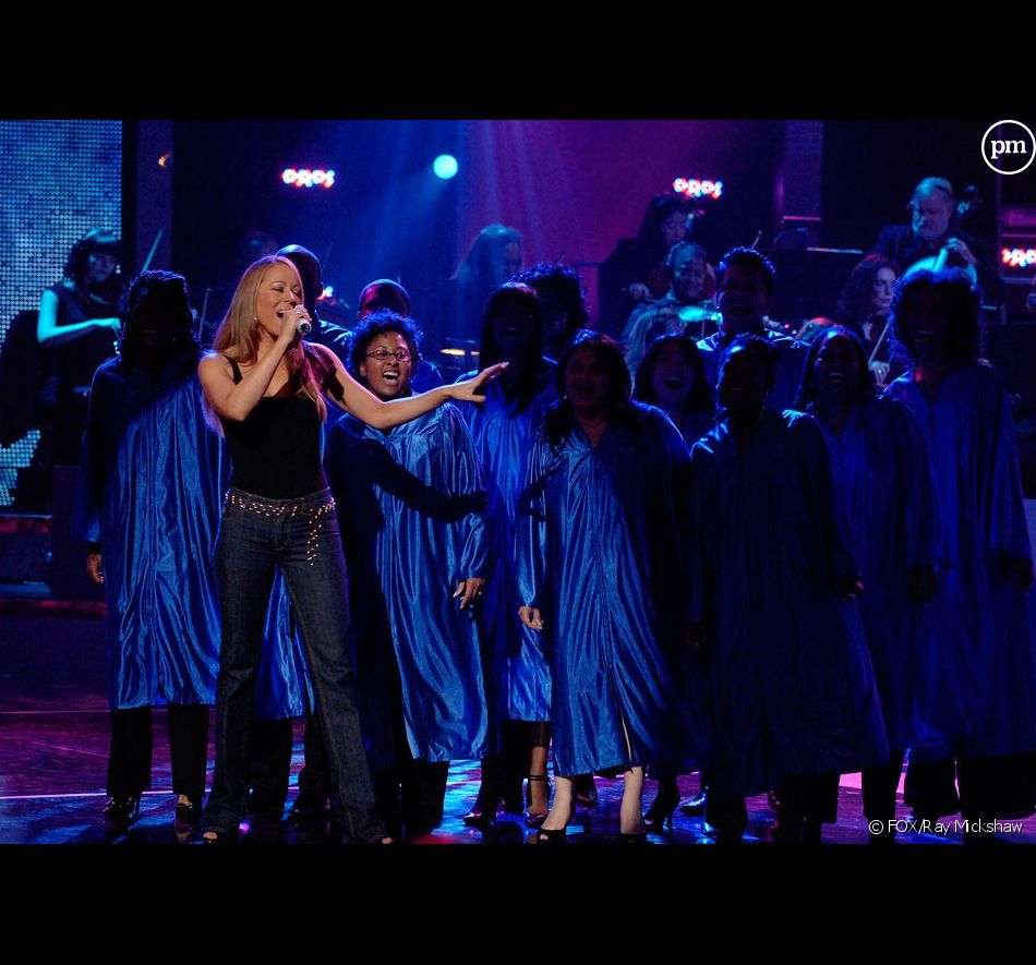 Mariah Carey lors de l'émission spéciale "Idol Gives Back"