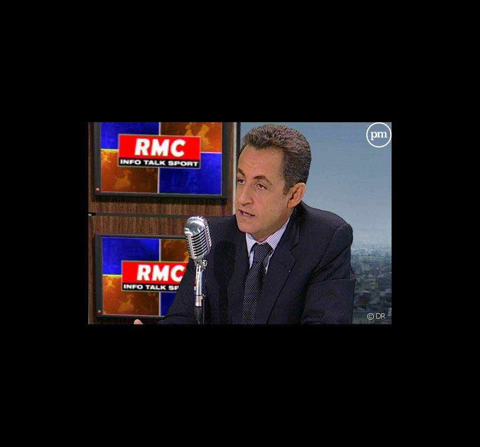 Nicolas Sarkozy invité de Jean-Jacques Bourdin (lundi 26 février 2007) sur BFM TV