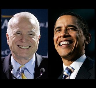 John McCain et Barack Obama