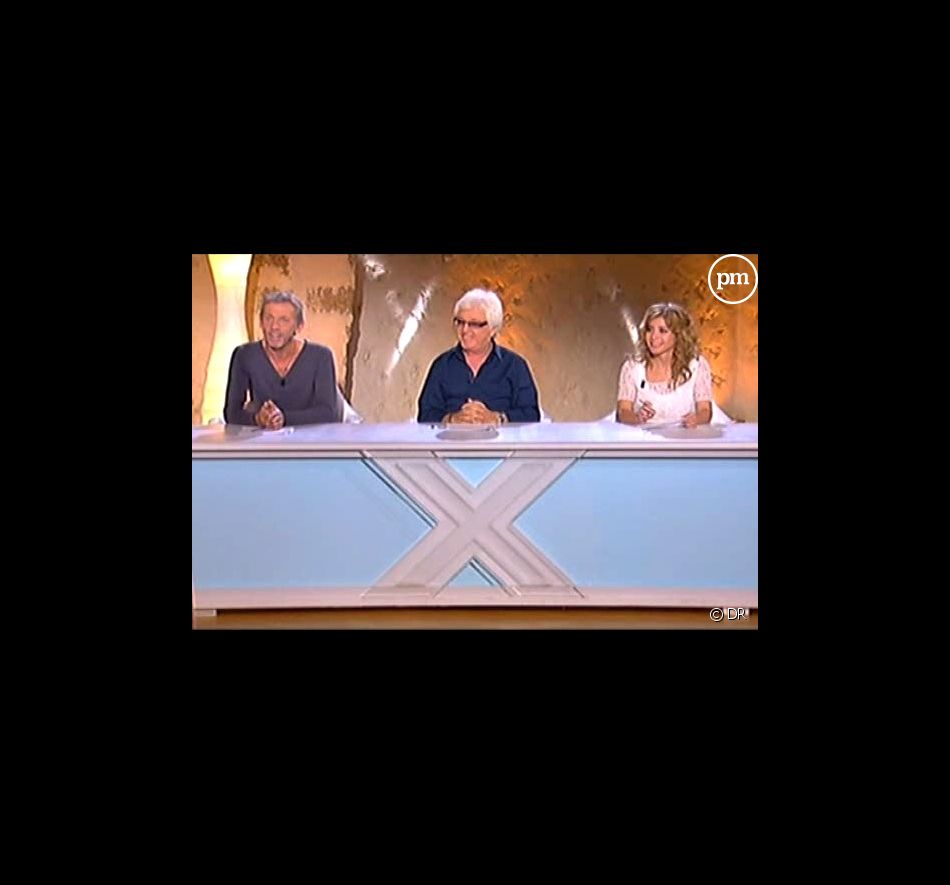 Alain Lanty, Cerrone et Julie Zenatti, jury de "X-Factor"
