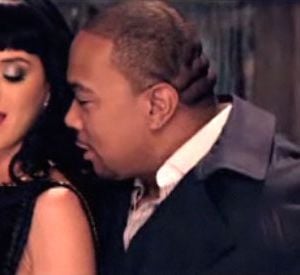 Katy Perry et Timbaland dans le clip de "If We Ever Meet Again"