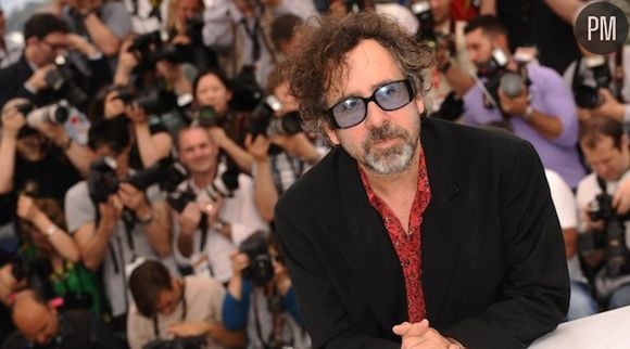 Tim Burton à Cannes.