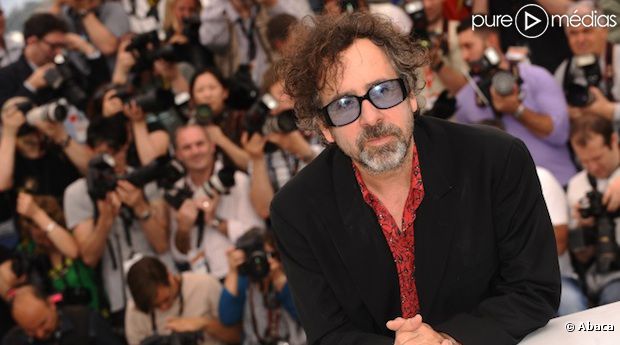 Tim Burton à Cannes.