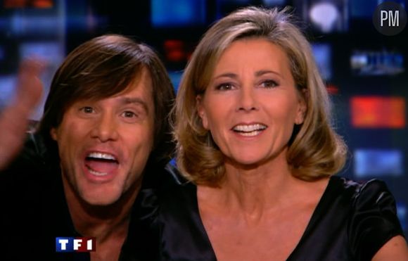 Jim Carrey au 20h de TF1 le 31 janvier 2010.