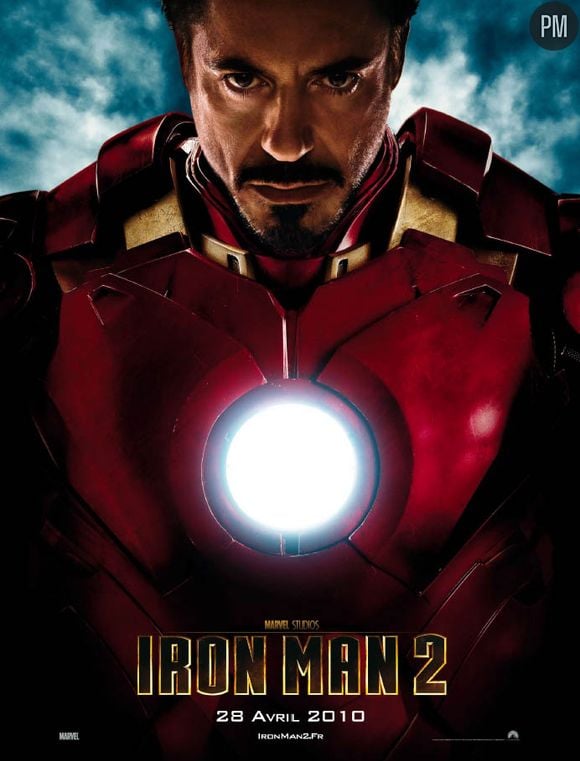 Affiche promotionnelle de "Iron Man 2"