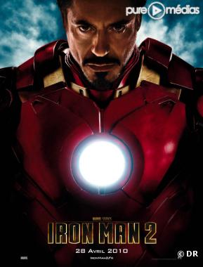 Affiche promotionnelle de "Iron Man 2"