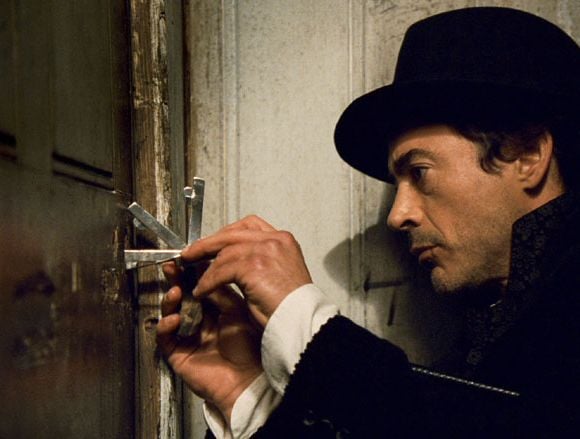 Robert Downey, Jr. dans "Sherlock Holmes"