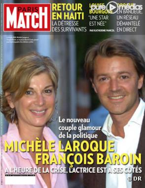 Le "Paris Match" daté du 1er avril 2010.