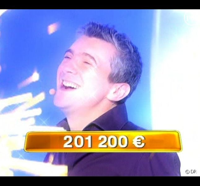 Pascal a gagné 201.200 euros au jeu "En toutes lettres", le 3 mai 2010