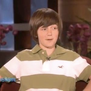 Greyson Chance, invité d'Ellen De Generes