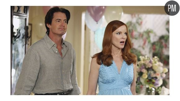 Kyle MacLachlan et Marcia Cross dans "Desperate Housewives"