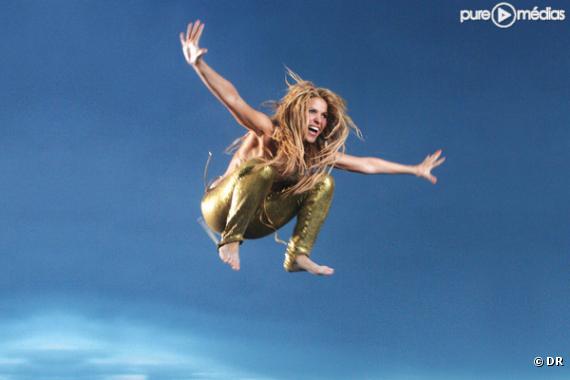 Shakira sur la pochette du single "Loca"