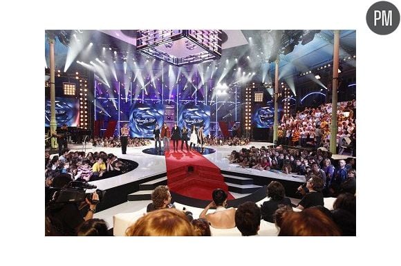 Le plateau de "Nouvelle Star" sur M6