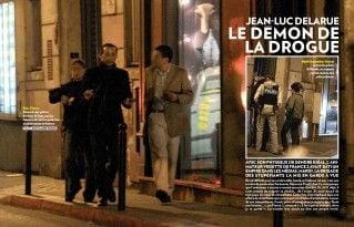 Les photos de l'arrestation de Jean-Luc Delarue publiées dans "Paris Match"