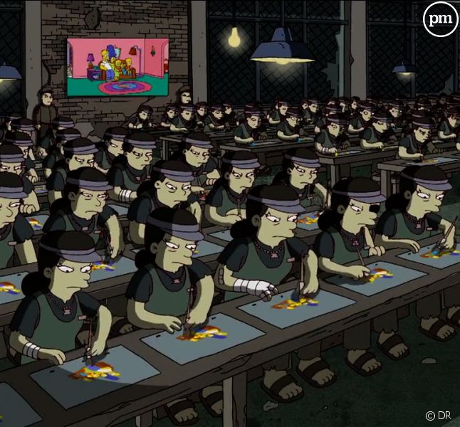 Le générique des Simpson revu par Banksy
