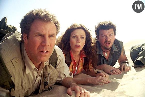 Will Ferrell, Anna Friel et Danny R. McBride dans "Land of the Lost"