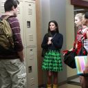 Cory Monteith, Lea Michele et Dianna Agron dans "Glee"