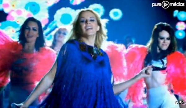 Kylie Minogue dans le clip "Better than Today"