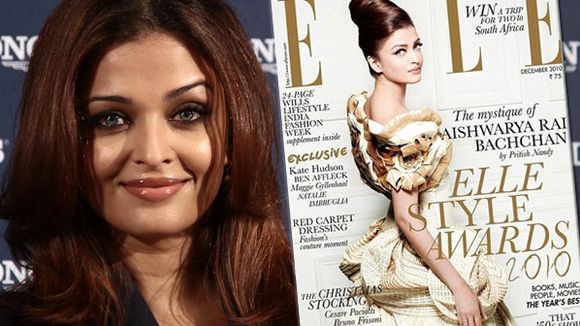 Le Elle indien a-t-il blanchi le visage de Aishwarya Rai Bachcha à sa Une ?