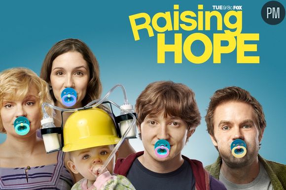 Affiche promotionnelle de "Raising Hope"