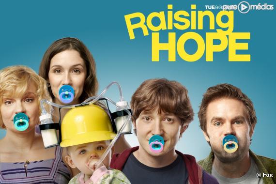 Affiche promotionnelle de "Raising Hope"