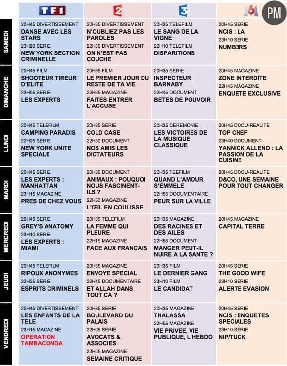 Programme tv  