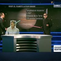 Vidéobuzz : Philippe Verdier donne la "météo de l'espace" sur BFM TV