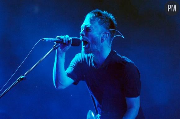 Thom Yorke, chanteur de Radiohead