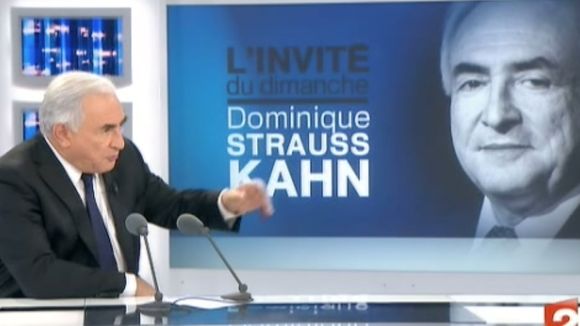 Zapping : DSK face à Laurent Delahousse, l'interview impossible