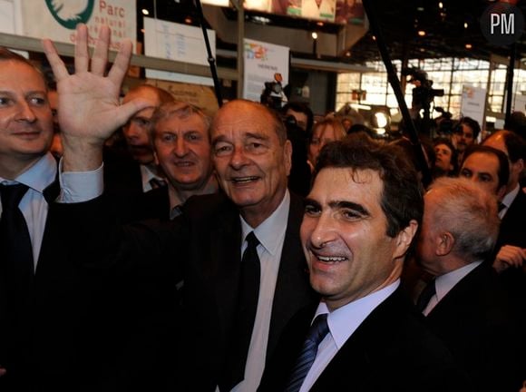 Jacques Chirac visite le Salon de l'Agriculture, le 22 février 2011 à Paris