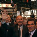 Jacques Chirac visite le Salon de l'Agriculture, le 22 février 2011 à Paris