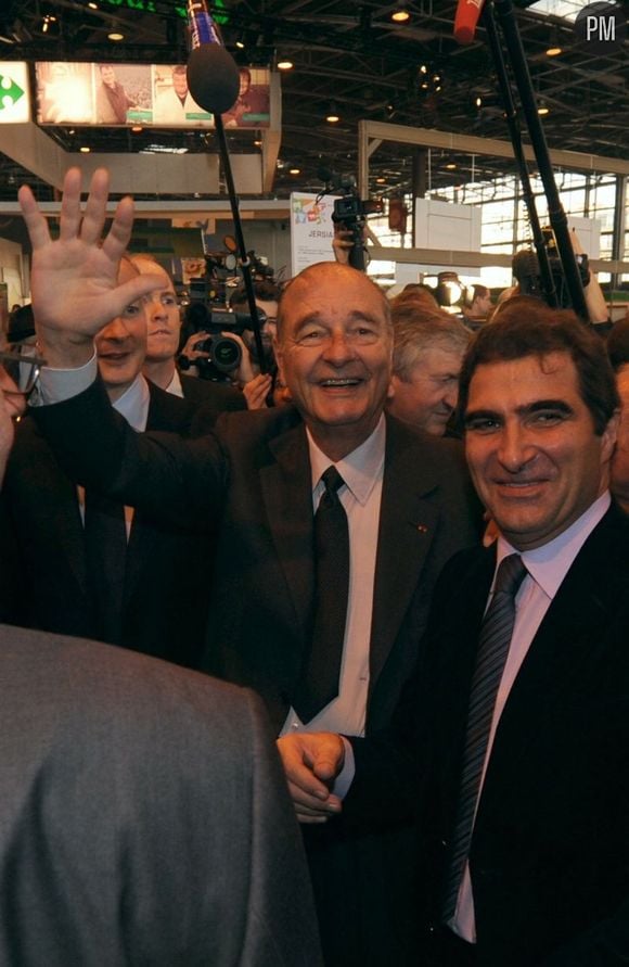 Jacques Chirac visite le Salon de l'Agriculture, le 22 février 2011 à Paris