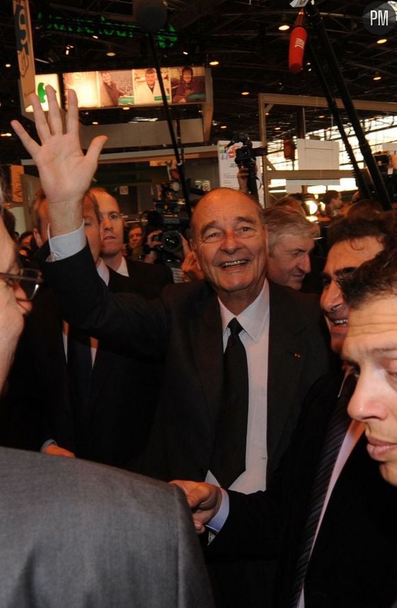 Jacques Chirac visite le Salon de l'Agriculture, le 22 février 2011 à Paris