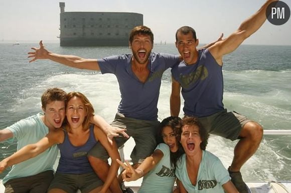 L'équipe de "Plus belle la vie" à Fort Boyard (samedi 1er septembre 2007)