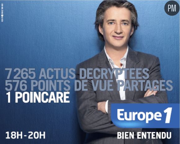 Nicolas Poincaré - Campagne d'affichage Europe 1 (mars 2011)