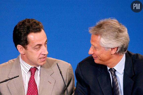 Nicolas Sarkozy et Dominique de Villepin