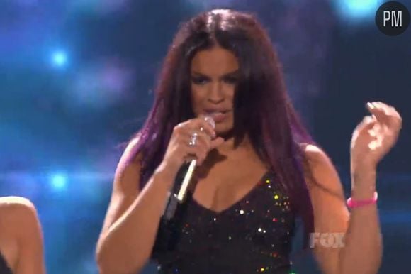 Jordin Sparks sur le plateau d'American Idol