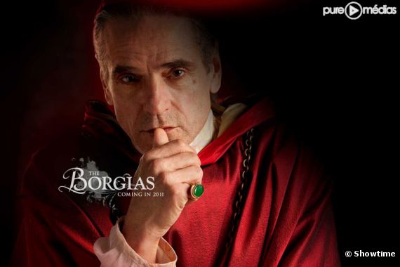 Jeremy Irons dans "The Borgias"