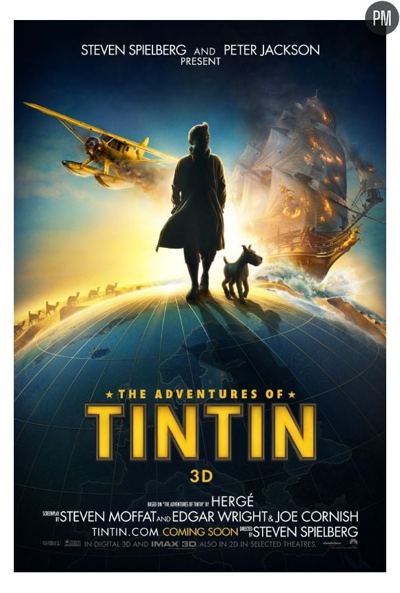 Affiche promotionnelle de "Tintin"