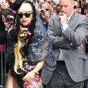 Lady Gaga présente son nouvel album à New York le 23 mai 2011.