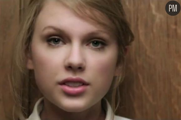 Taylor Swift dans le clip de "The Story of Us"