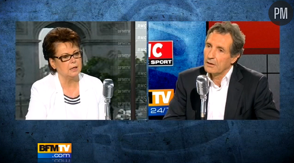 Christine Boutin invitée de Jean-Jacques Bourdin, le 24 juin 2011 sur BFM TV