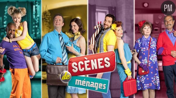 Le cast de "Scènes de Ménages" saison 3