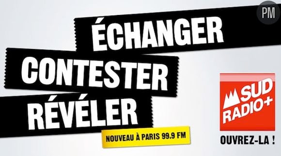 La campagne de publicité de Sud Radio pour son arrivée à Paris