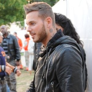 Le chanteur M. Pokora