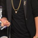 Justin Bieber et un serpent lors des "MTV Video Music Awards 2011"