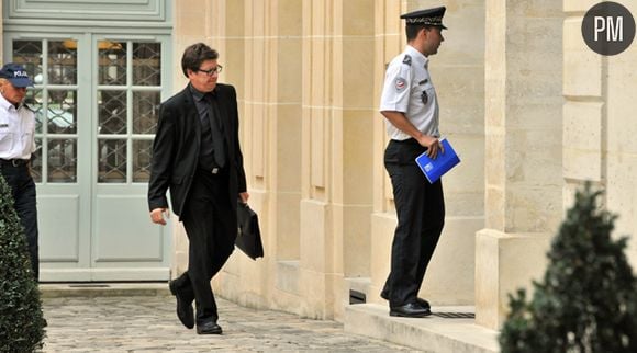 Des policiers au domicile de DSK et Anne Sinclair, le 7 septembre 2011.